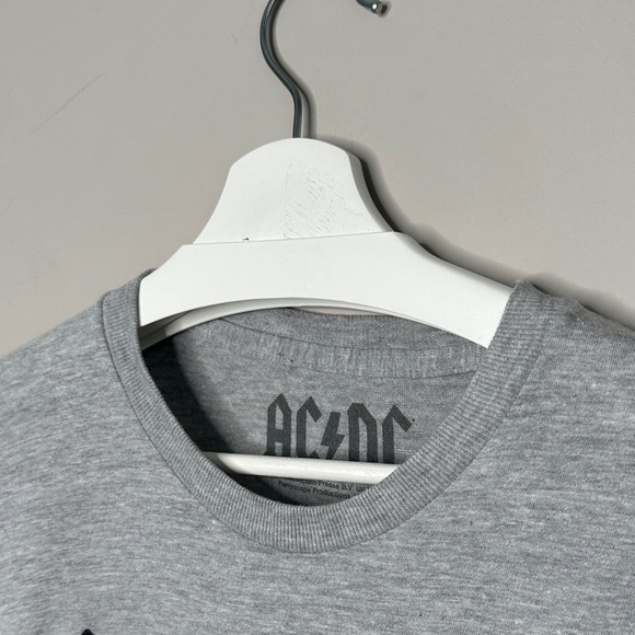 AC/DC Gray Graphic T-Shirt - Picture 2 of 7